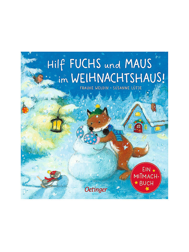 OETINGER VERLAG Buch - Hilf Fuchs und Maus im Weihnachtshaus! keine Farbe